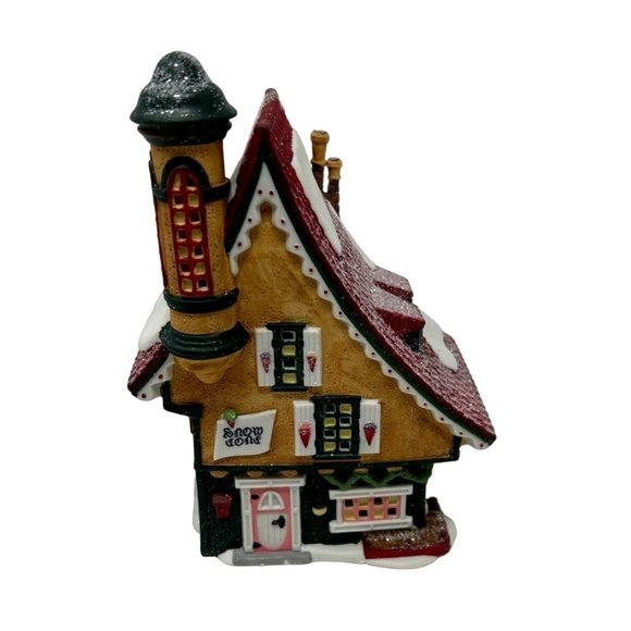 Department 56 North Pole Village - "Elfin Snow Cone Works" - NEW in Original Box - Picture 1 of 10